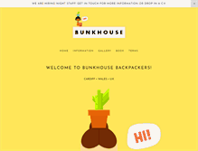 Tablet Screenshot of bunkhousecardiff.co.uk